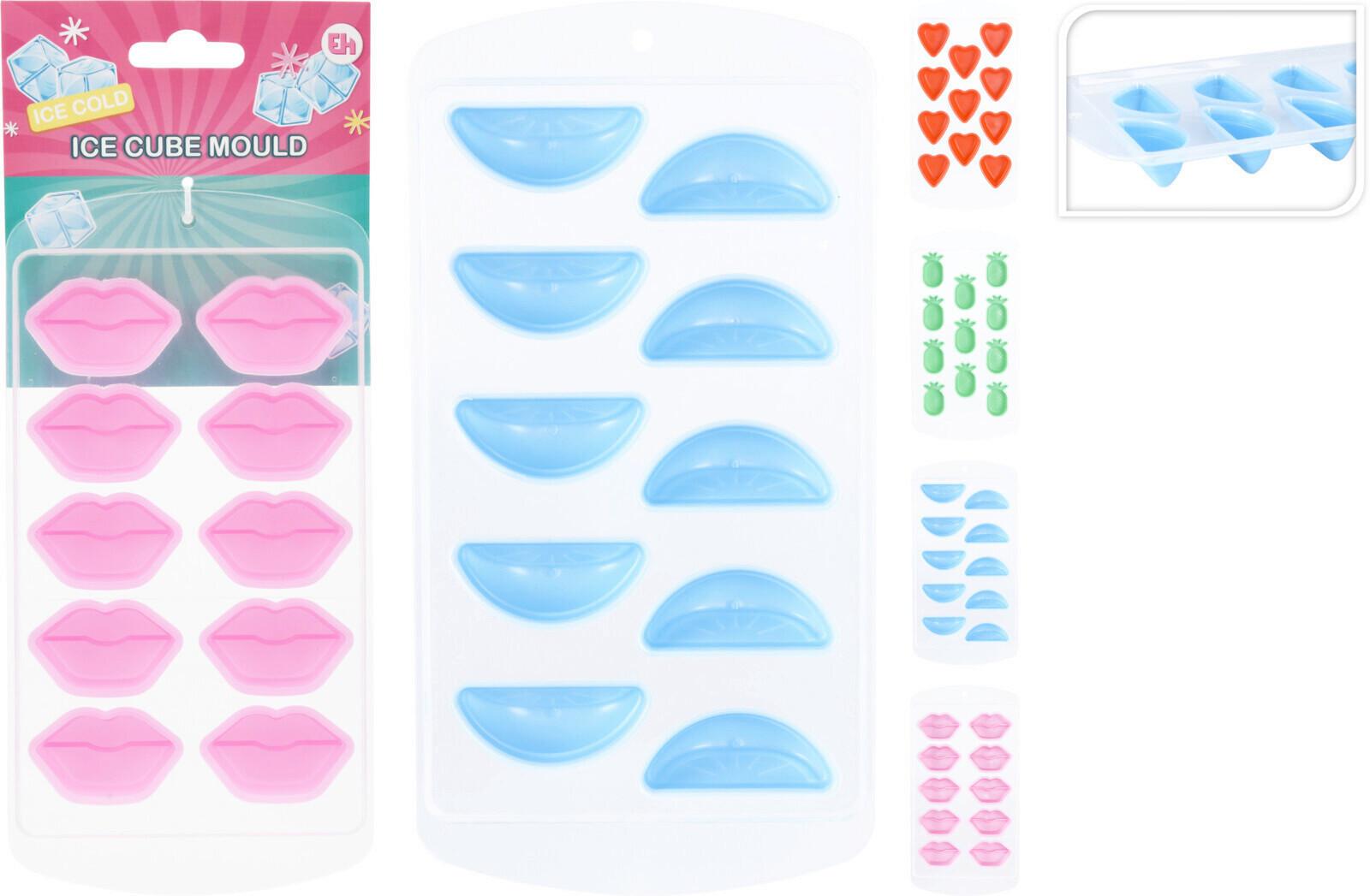 Eiswürfelbeutel Nina - Blau/Pink, Basics, Kunststoff (11/2/21.5cm)