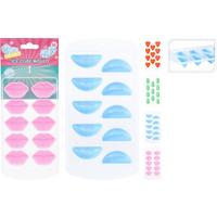 Eiswürfelbeutel Nina - Blau/Pink, Basics, Kunststoff (11/2/21.5cm)