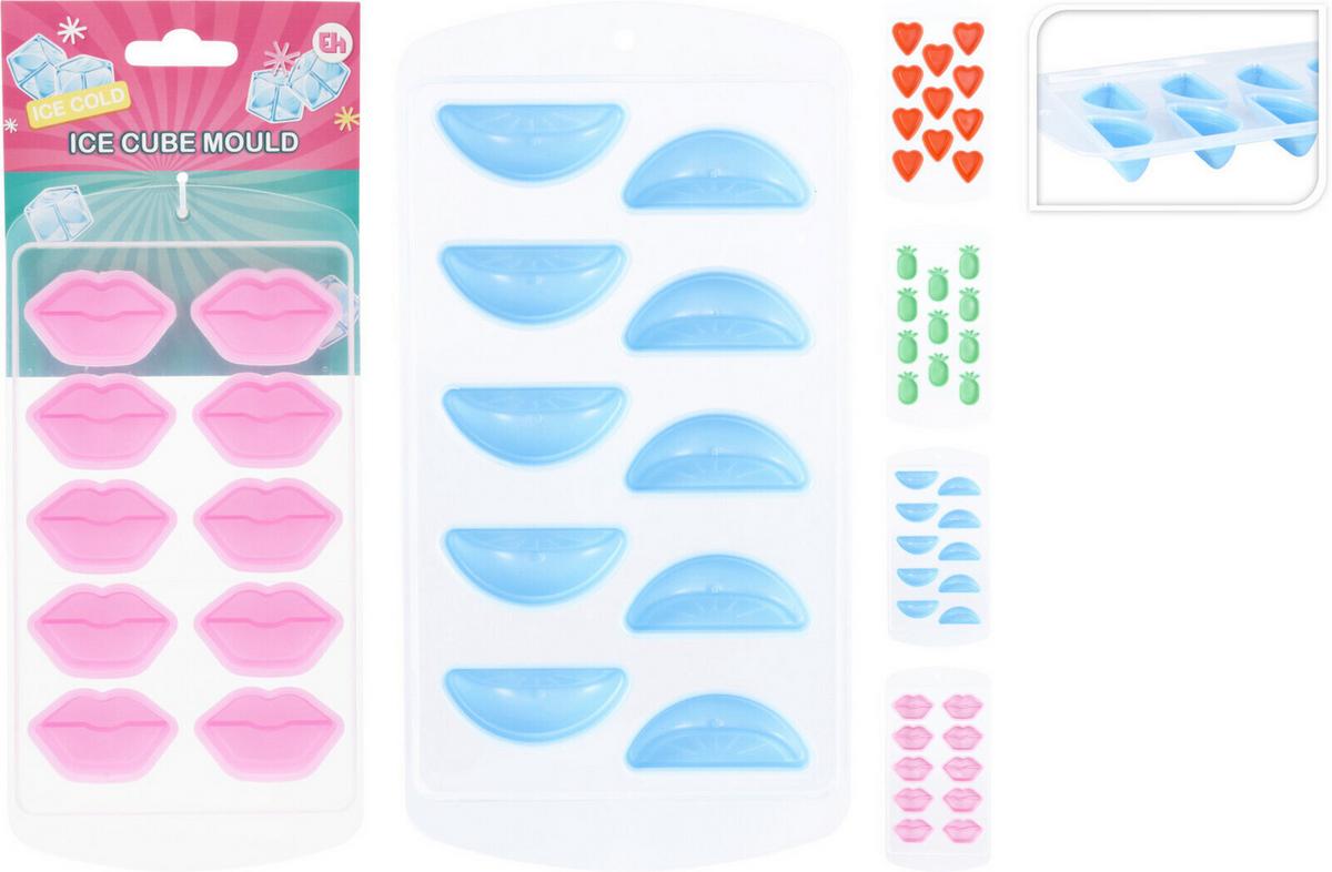 Eiswürfelbeutel Nina - Blau/Pink, Basics, Kunststoff (11/2/21.5cm)