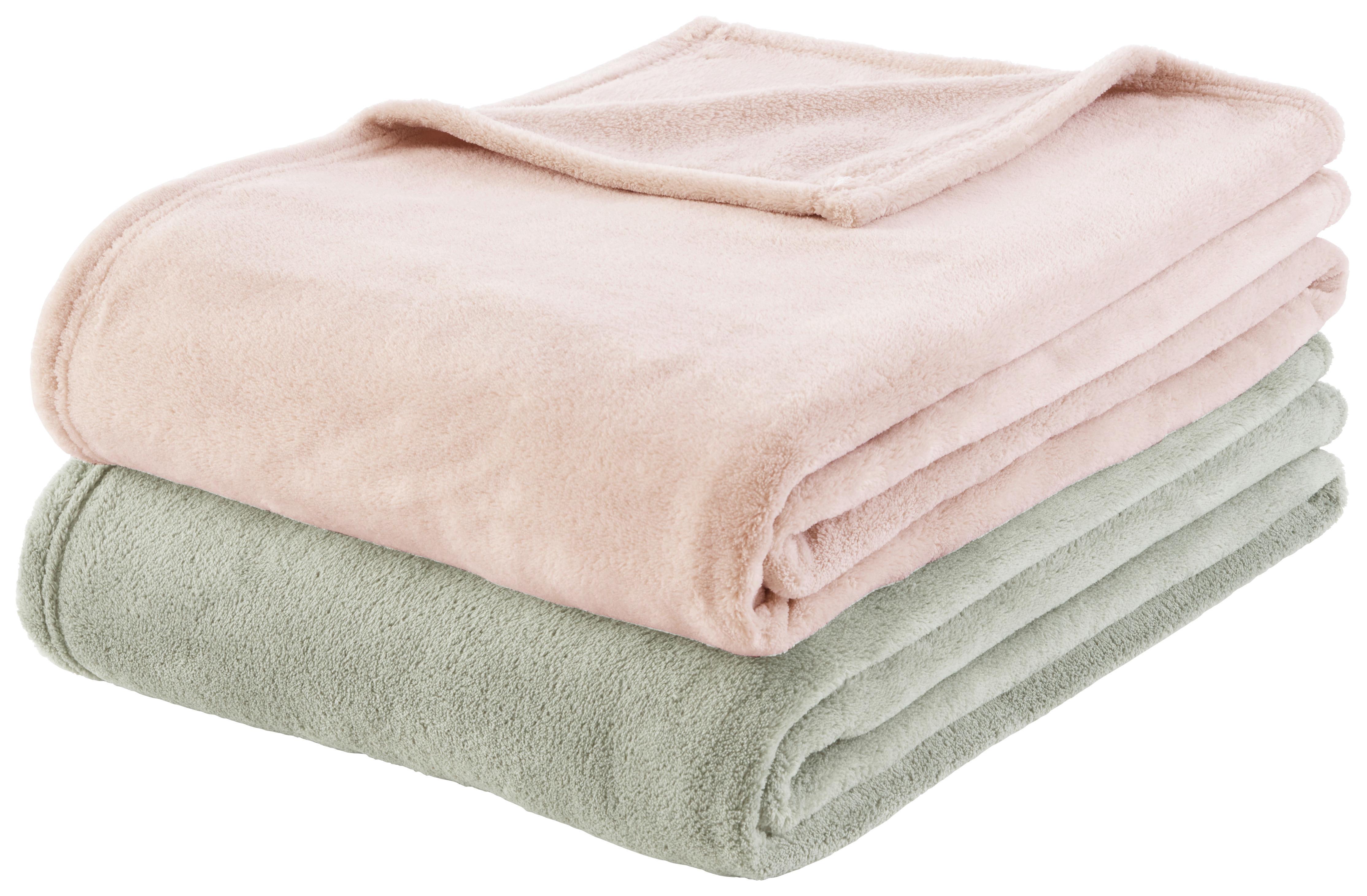 Měkká deka Kuschelix, 140/200cm, růžová - růžová, textil (140/200cm) - Modern Living