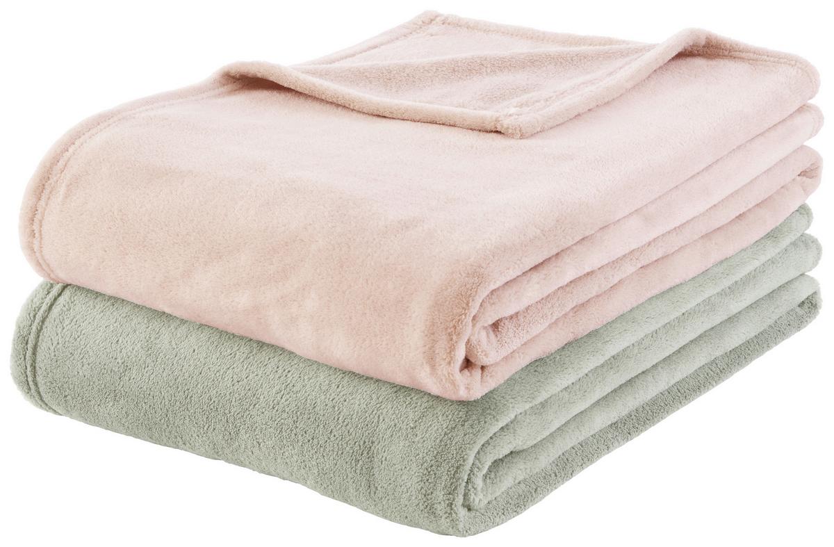 Měkká deka Kuschelix, 140/200cm, růžová - růžová, textil (140/200cm) - Modern Living