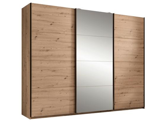 Schwebetürenschrank Orlando 270 cm Eiche/spiegel - Eichefarben/Bronzefarben, MODERN, Glas/Holzwerkstoff (270/210/60cm) Schwebetürenschrank Orlando 270 cm Eiche/spiegel - Eichefarben/Bronzefarben, MODERN, Glas/Holzwerkstoff (270/210/60cm)