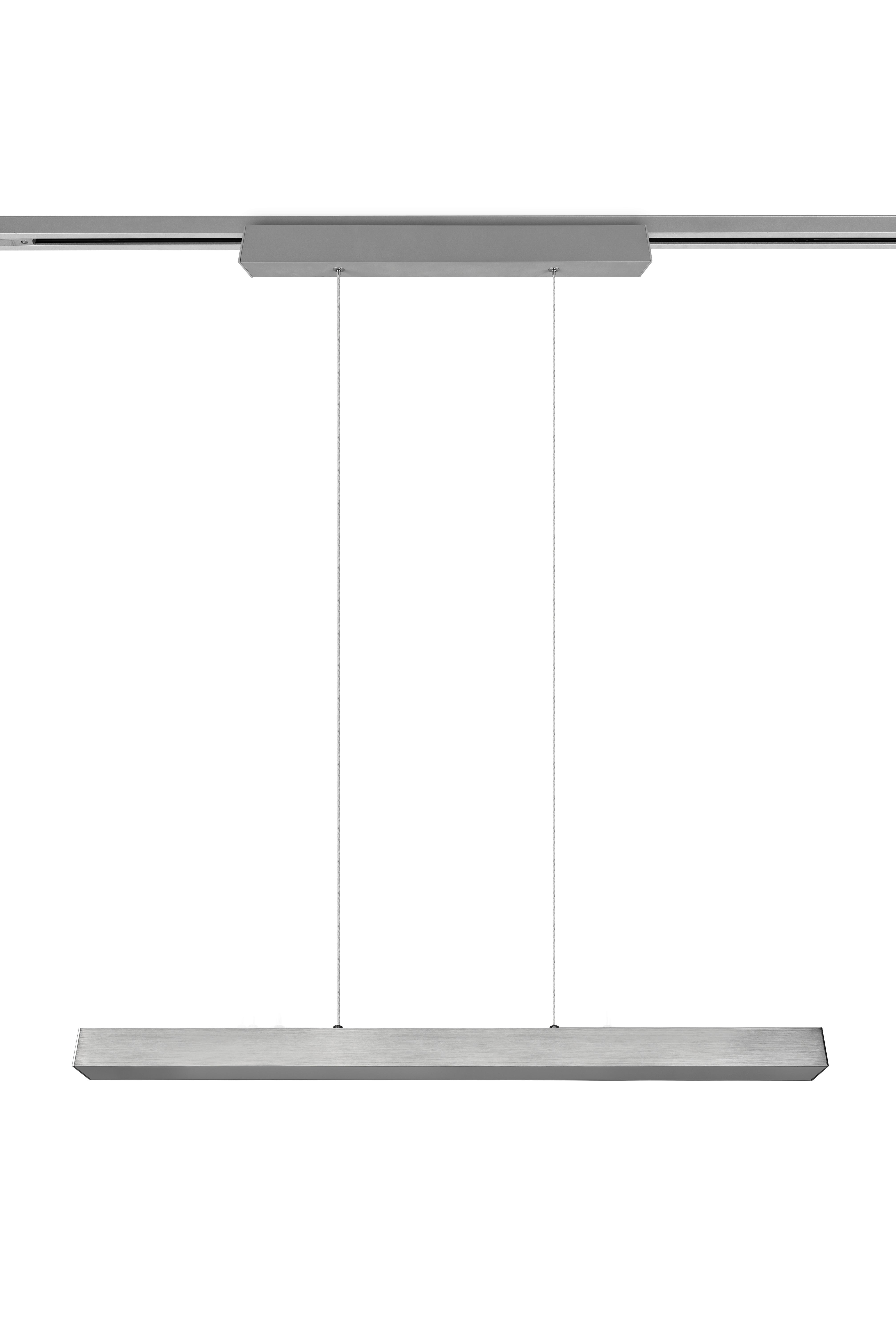 Schienensystem Duoline Hängeleuchte 73043131 Pl Paros - Nickelfarben, Design, Metall (90/180/5cm) - Trio Leuchten