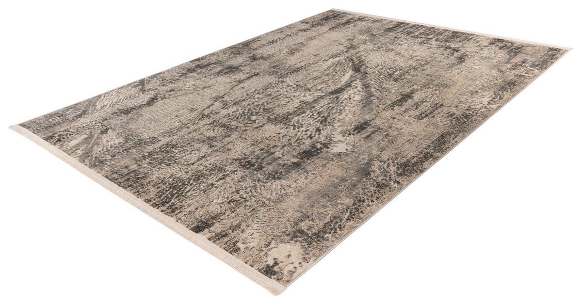 Teppich Adeon Grau B: 80 cm - Grau, KONVENTIONELL, Textil (80/150cm)