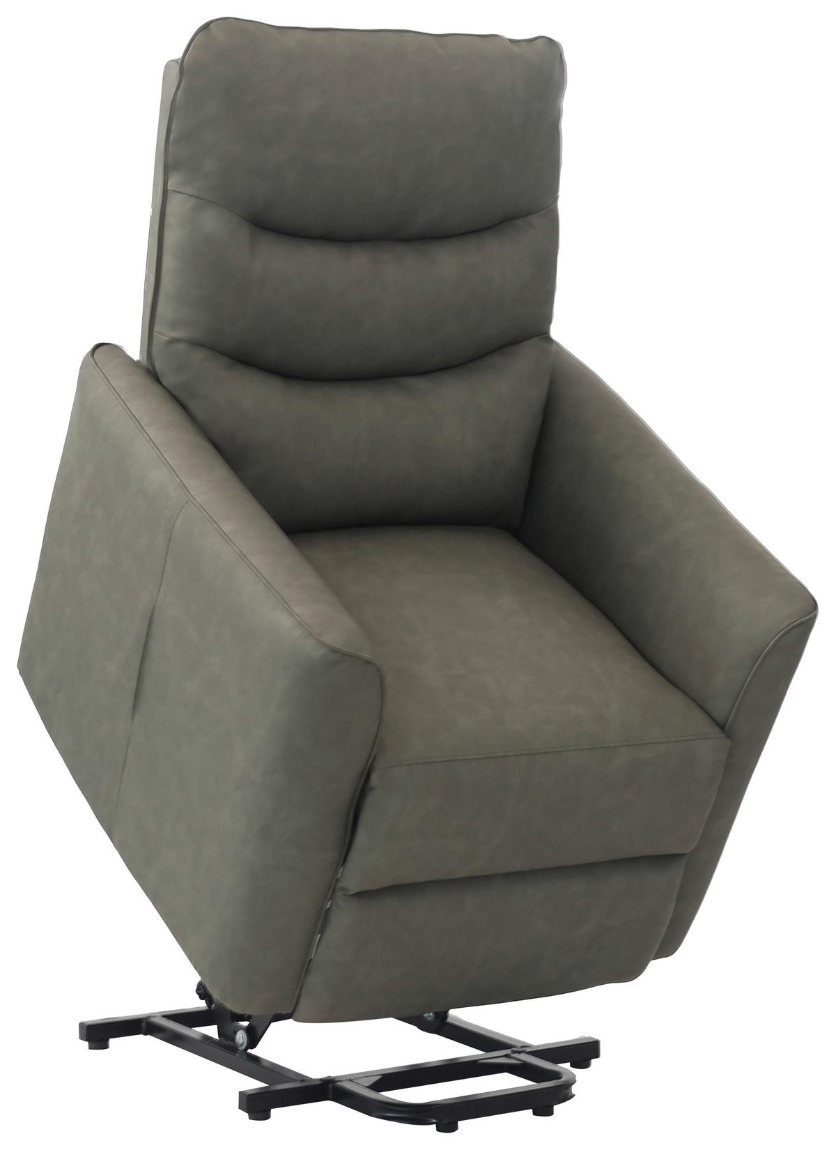Tv-fotel Bishop - zöld, Konventionell, textil (76/105/88cm) - MID.YOU