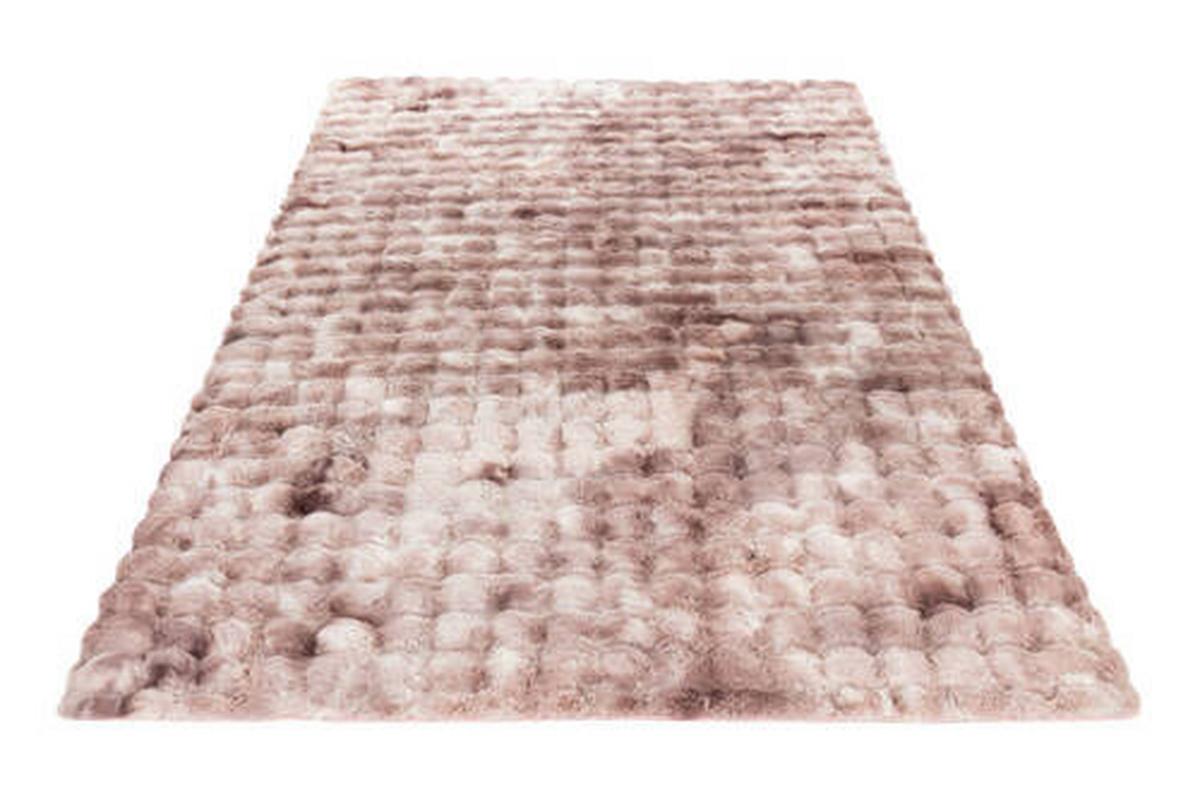 Fellteppich My Camouflage - Pink, KONVENTIONELL, Textil (120/170cm) - Obsession