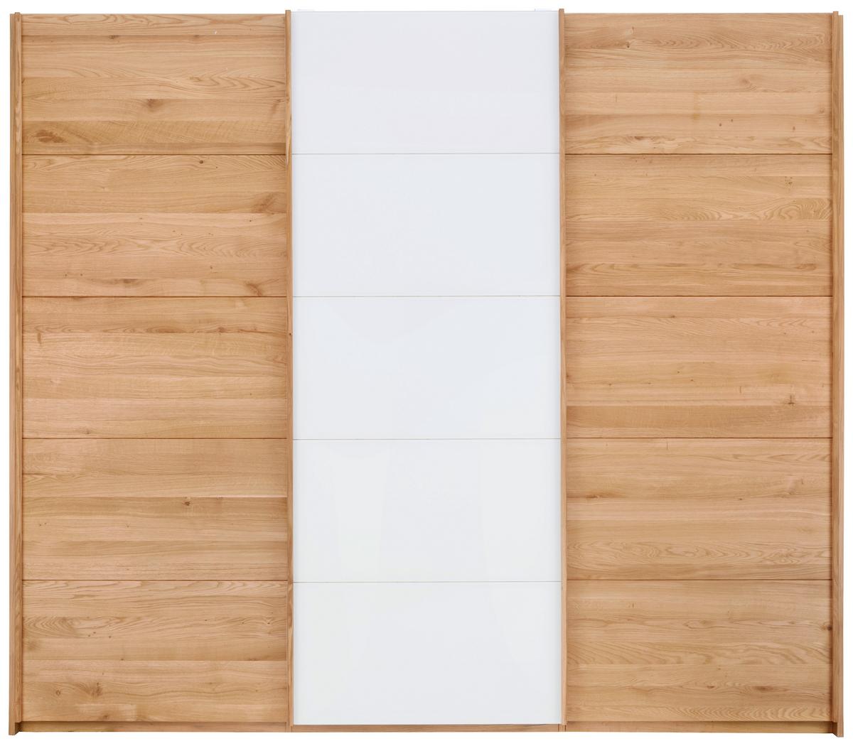 Šatníková skriňa MONTERRAY - barvy dubu, Konvenční, dřevo/kompozitní dřevo (255/220/60cm) - ecoTree