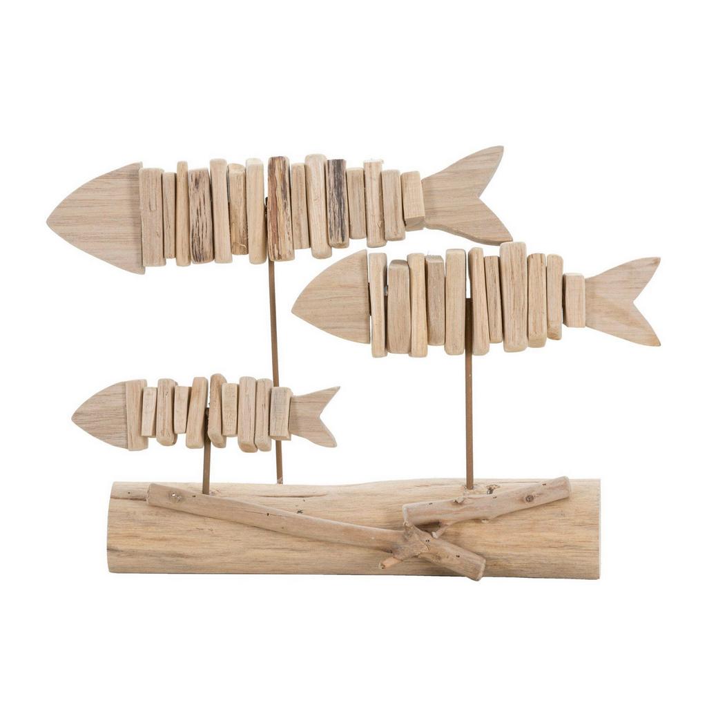 SKULPTUR Holz, Naturfarben