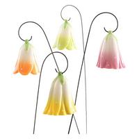 Dekoblume Aus Keramik Glocke L/b/h: Ca. 13/12/60 Cm - Pink/Gelb, Basics, Keramik (13/12/60cm)