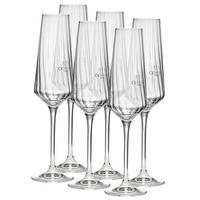 GLÄSERSET 6,5x25 cm, 200 ml - Klar, Basics, Glas (6,5/25cm) - Van Well