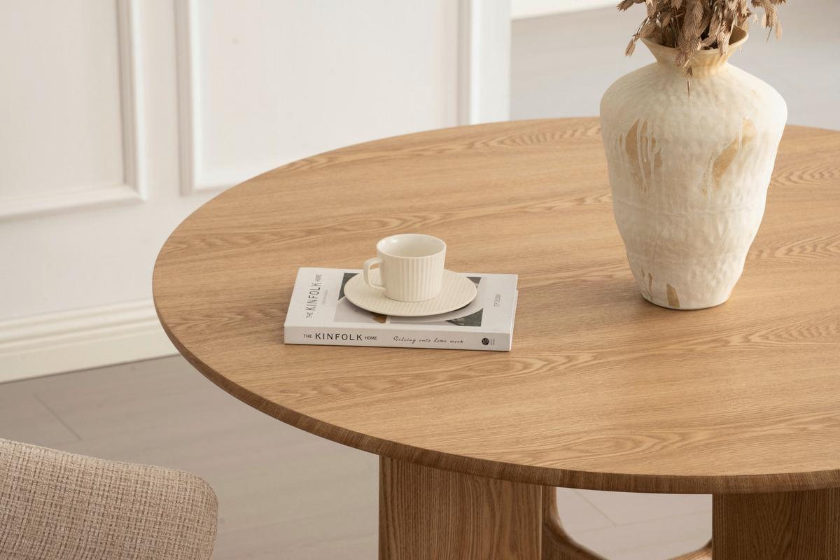 Esstisch Levi Eichefarben D: 120 cm - Eichefarben, MODERN, Holz/Holzwerkstoff (120/120/75cm) - Livetastic