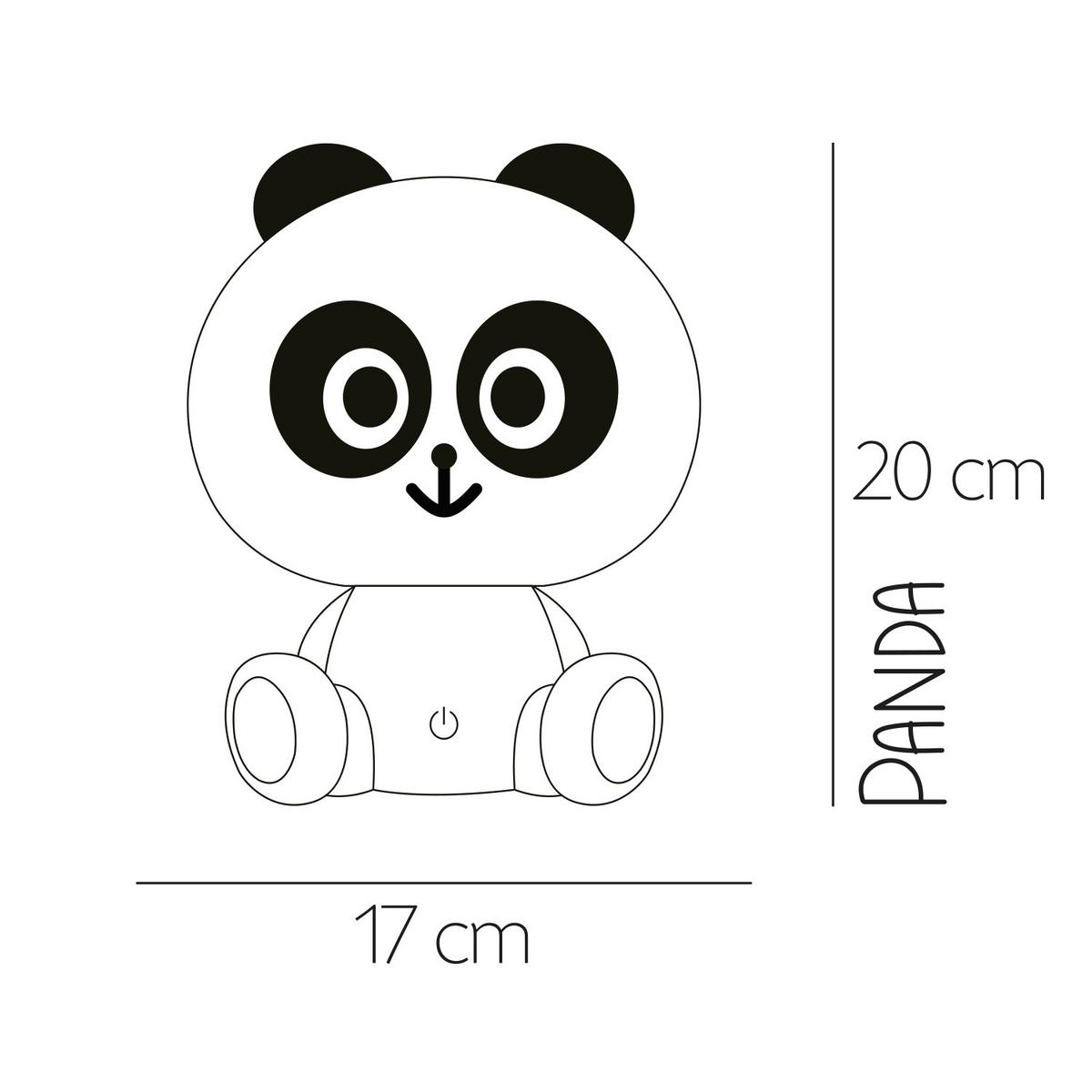 Kindertischleuchte 076/lb - Weiß, Basics, Kunststoff (17/17/20cm)
