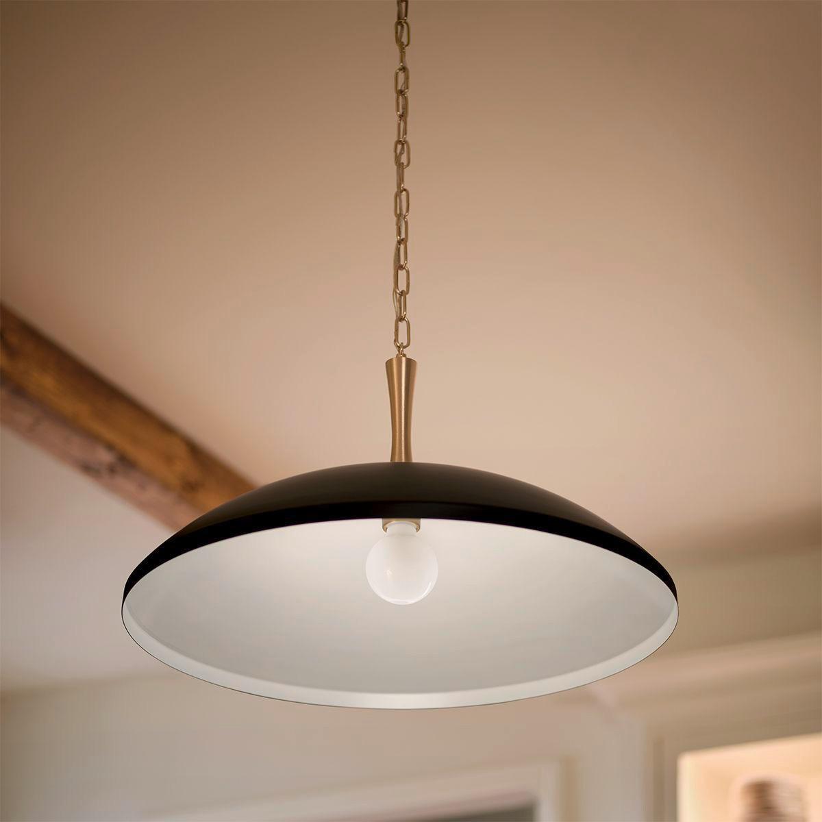 Függőlámpa Kl-Delarosa-P-Bk - Pezsgő/fekete, Konventionell, fém (225.9/33/50.8cm) - Elstead Lighting