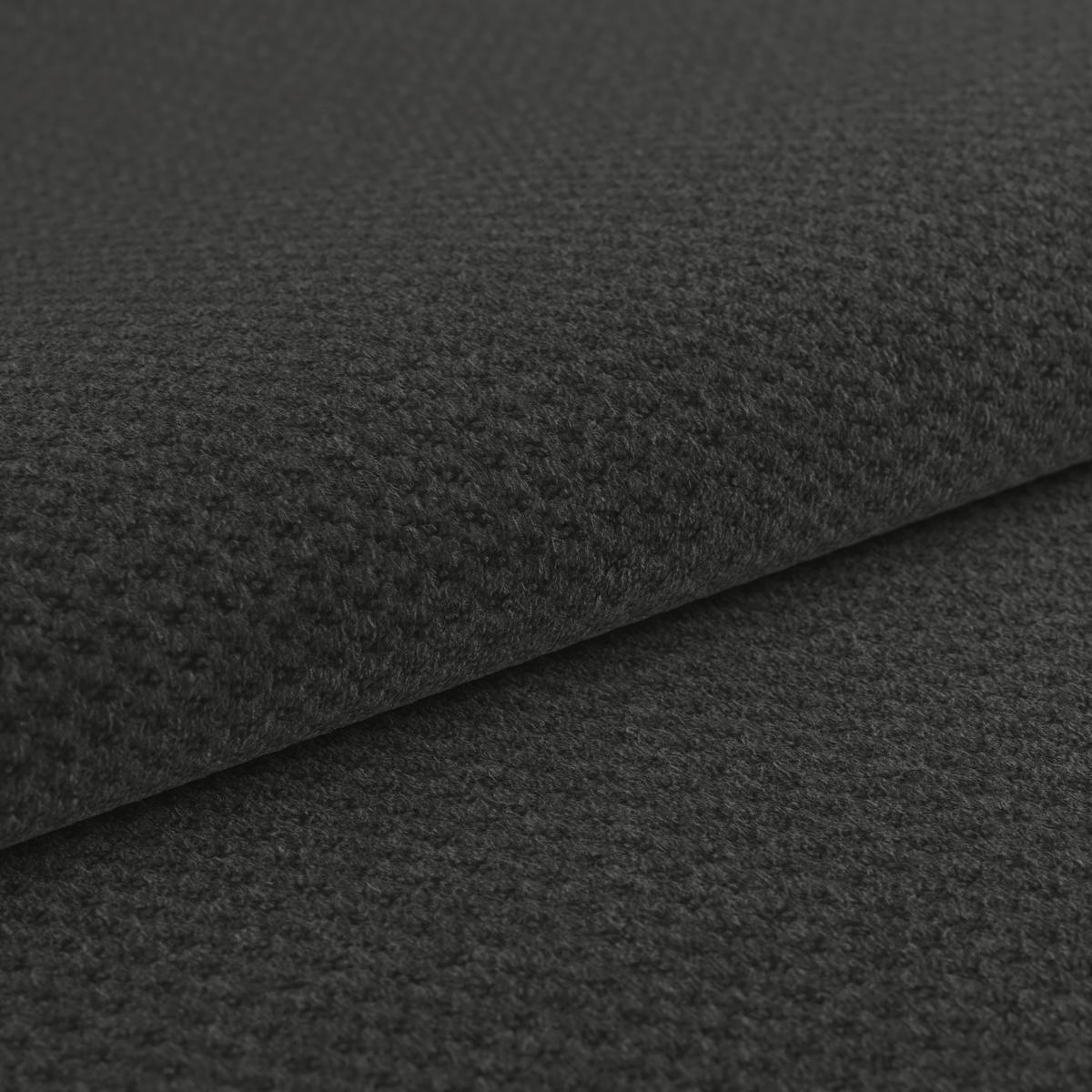 Bigsofa Bull Webstoff schwarz, B: 248 cm - Schwarz, Design, Textil (248/77-97/108cm) - Luca Bessoni