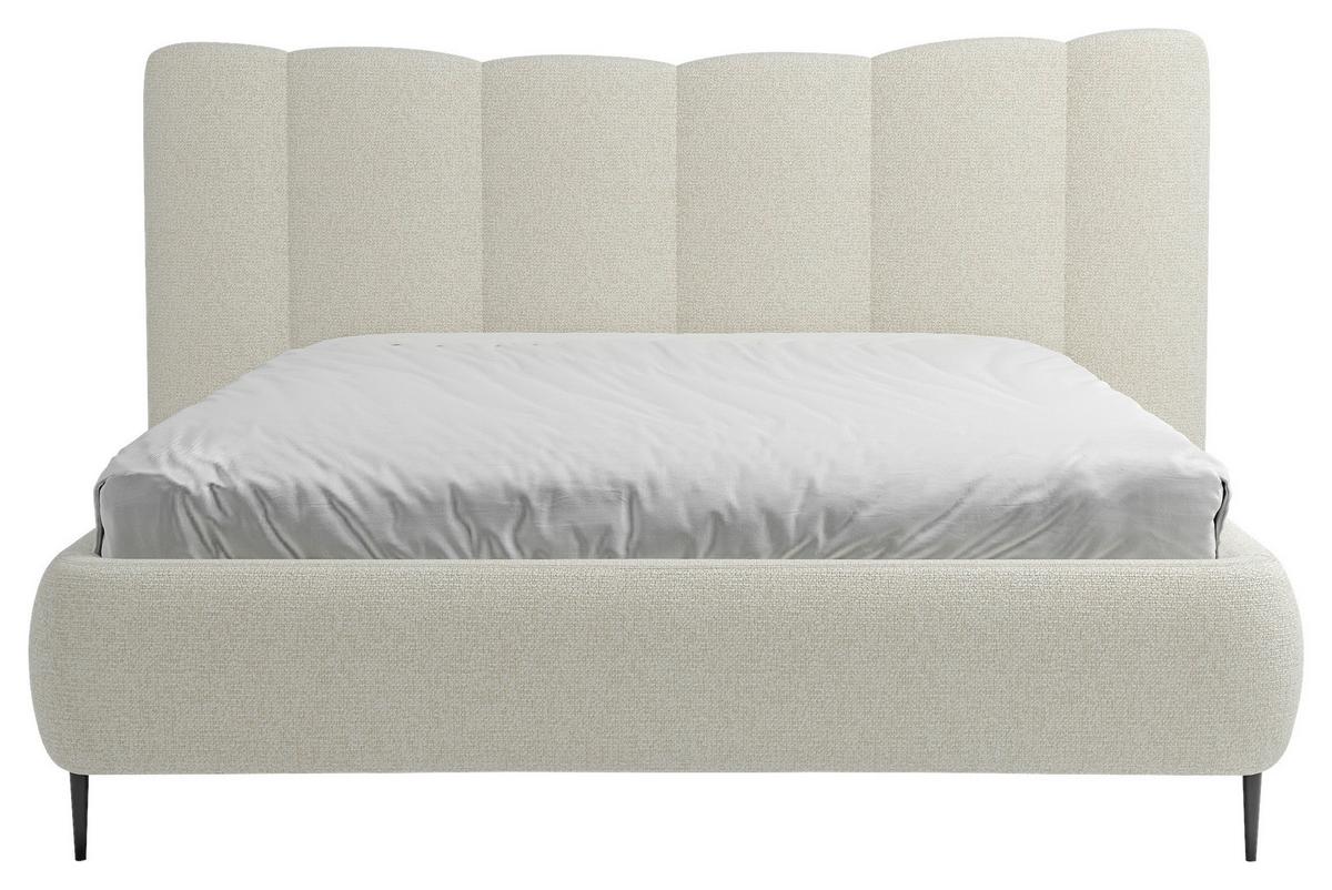 Polsterbett Nook 160x200 Cm Creme - Creme, MODERN, Holz/Holzwerkstoff (160/200cm) - MID.YOU