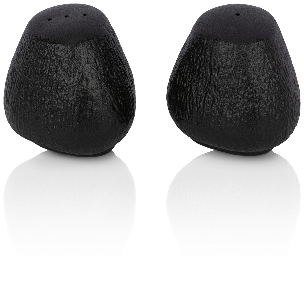 SOĽNIČKA A KORENIČKA HARUKI - čierna, Modern, keramika (7/7cm) - Mömax