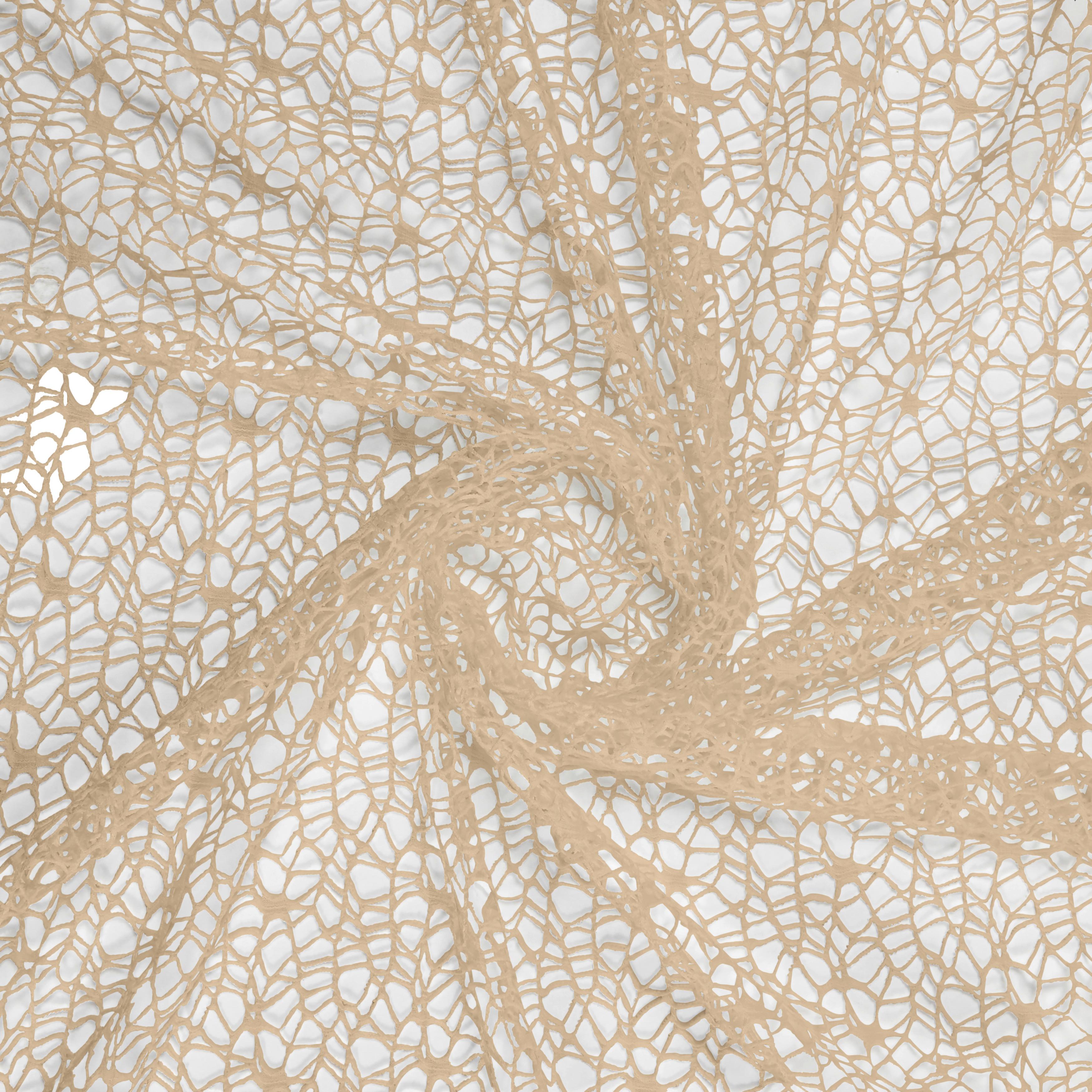 Závěs s očky Astrid,140/245cm,světle béžová - světle hnědá, Moderní, textil (140/245cm) - Modern Living