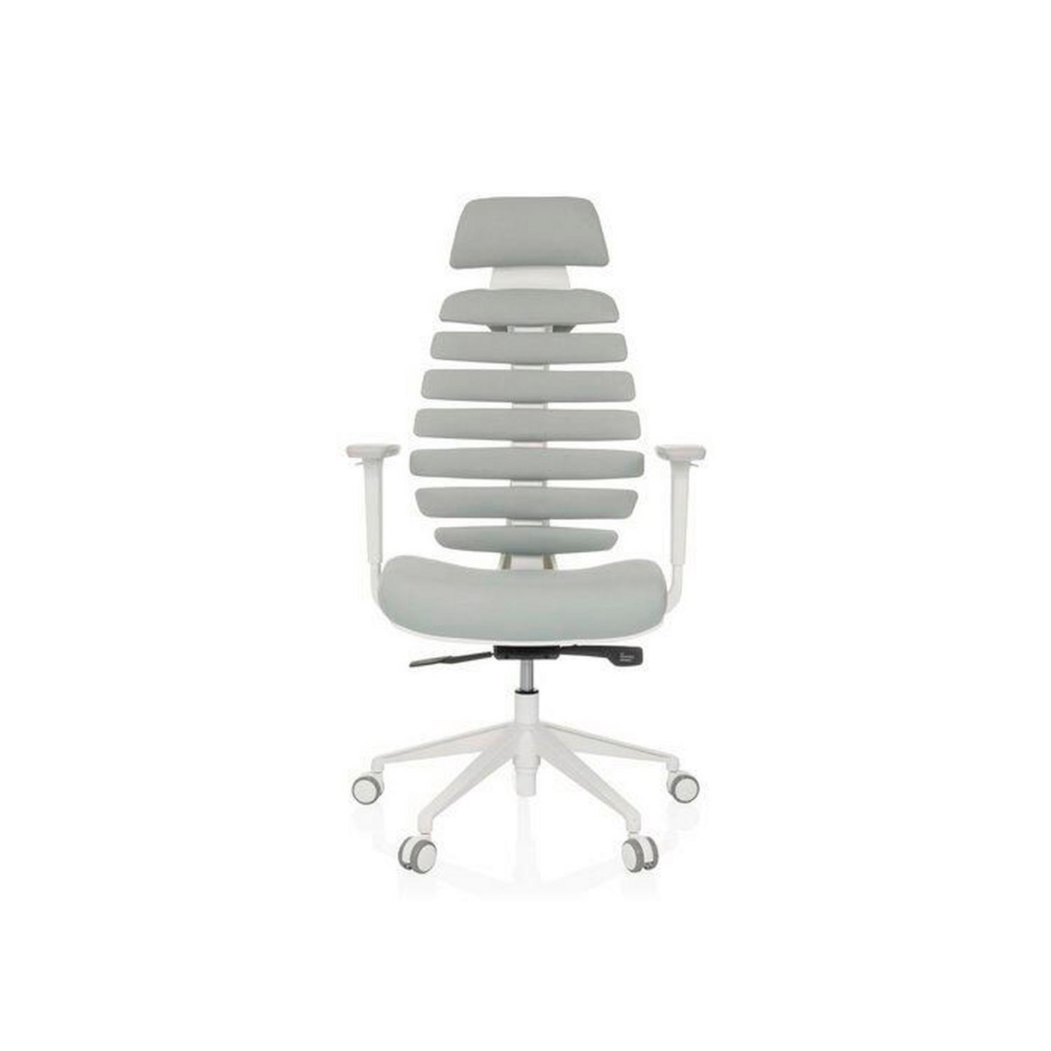 Drehstuhl Ergo Line W Hellgrau B: 67 cm