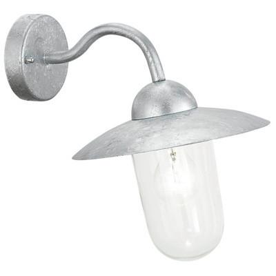 Außenleuchte 88489 - Klar/Silberfarben, KONVENTIONELL, Glas/Metall (31/31/45cm) - Eglo
