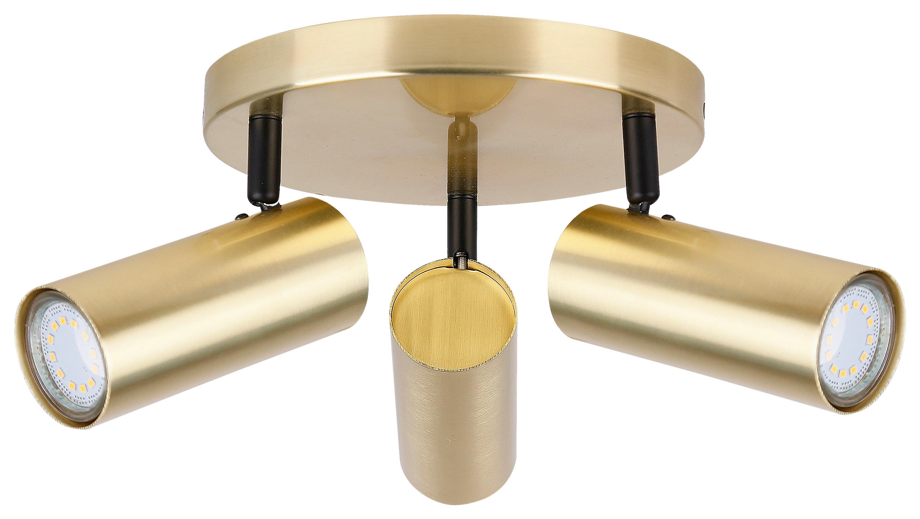 Deckenstrahler 98-01726 - Messingfarben, KONVENTIONELL, Metall (37/37/16cm)