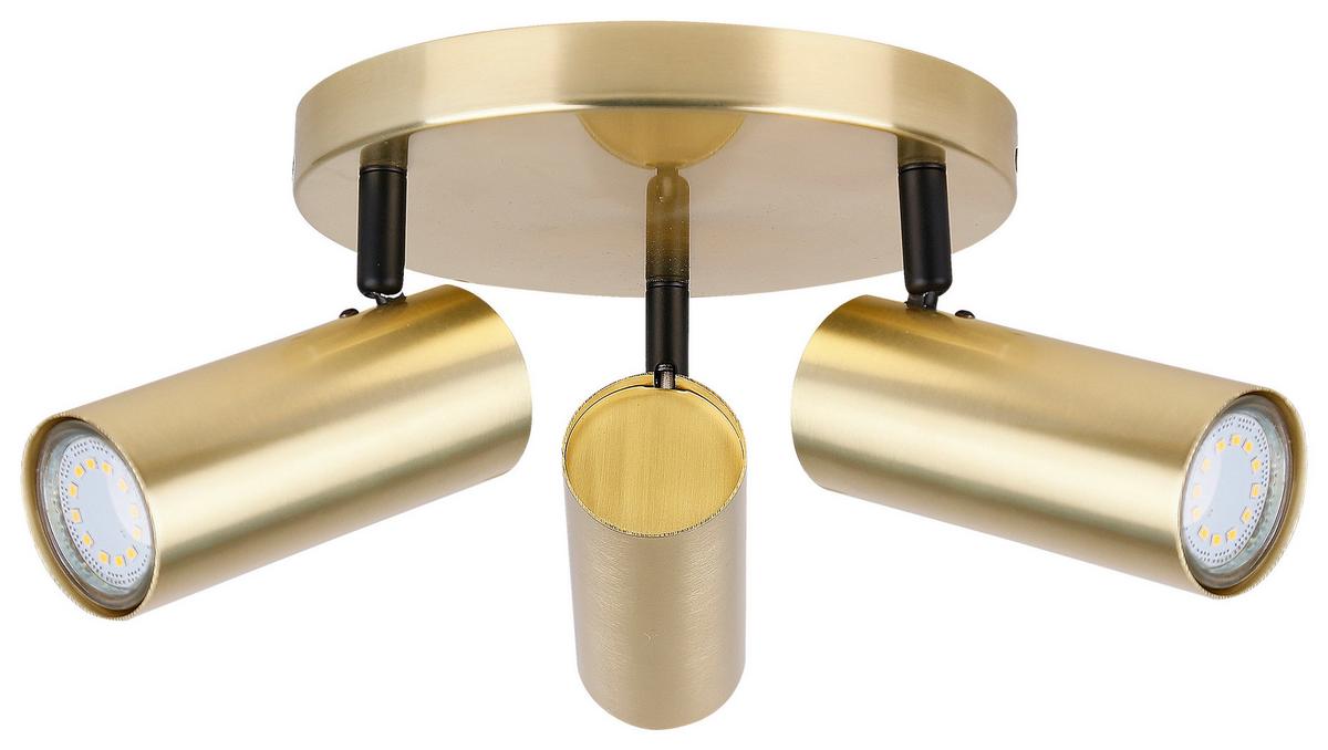 Deckenstrahler 98-01726 - Messingfarben, KONVENTIONELL, Metall (37/37/16cm)