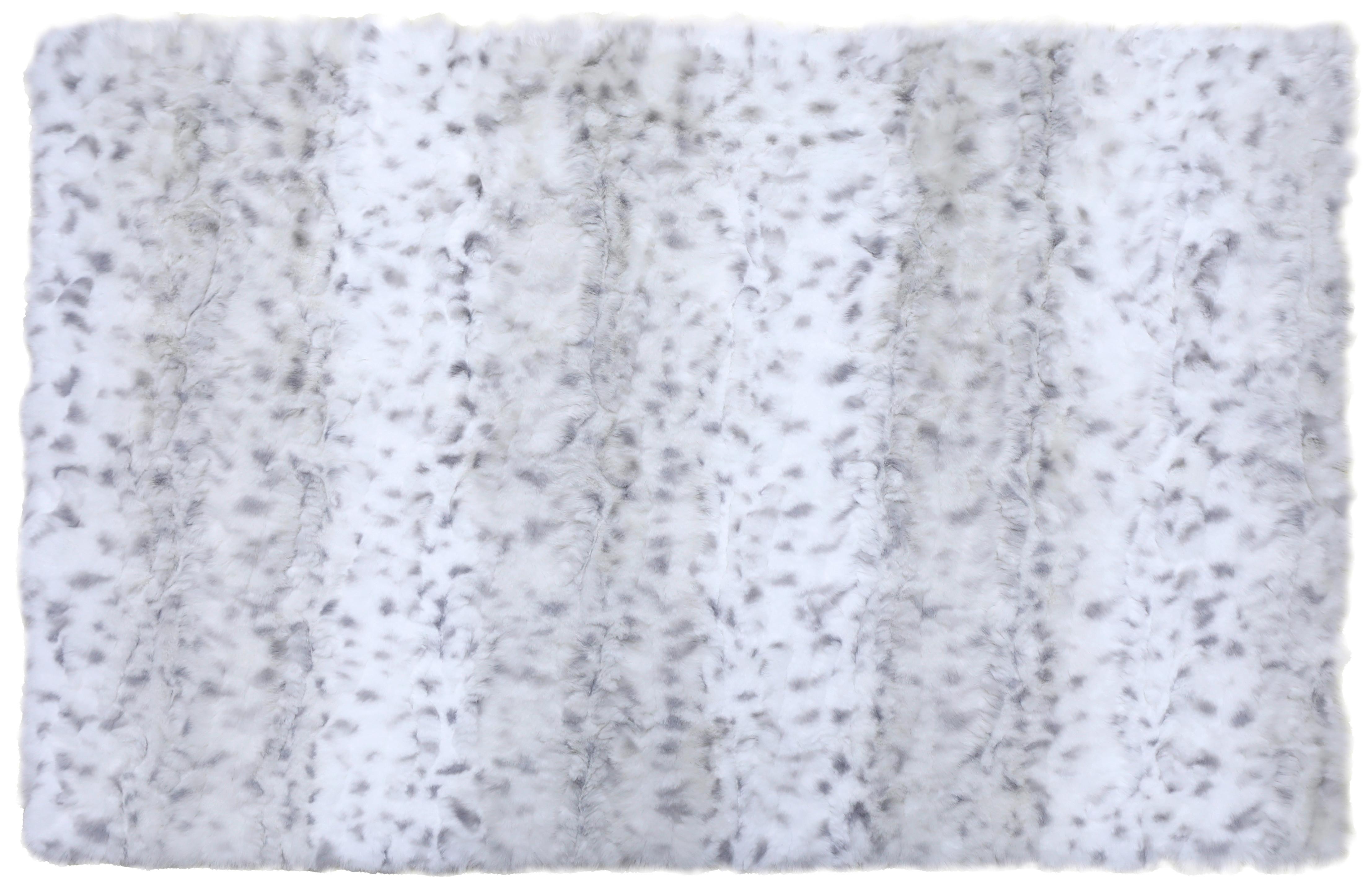 UMELÁ KOŽUŠINA POLAR LUXE - čierna/biela, Konventionell, textil (130/190cm) - Mömax