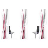 Flächenvorhang 5er Set Rochelle - Rot, Design, Textil (60/245cm) - Schmidt W. Gmbh