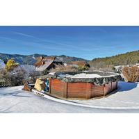 Pooldach Rund Ø 630 Cm Kunsstoff Grün - Grün, Basics, Kunststoff (600cm)