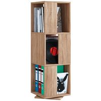 Standregal Drehbar Stifta Xl B: 34 Cm Sonoma Eiche Dekor - Sonoma Eiche, Basics, Holzwerkstoff (34/109/34cm) - MID.YOU