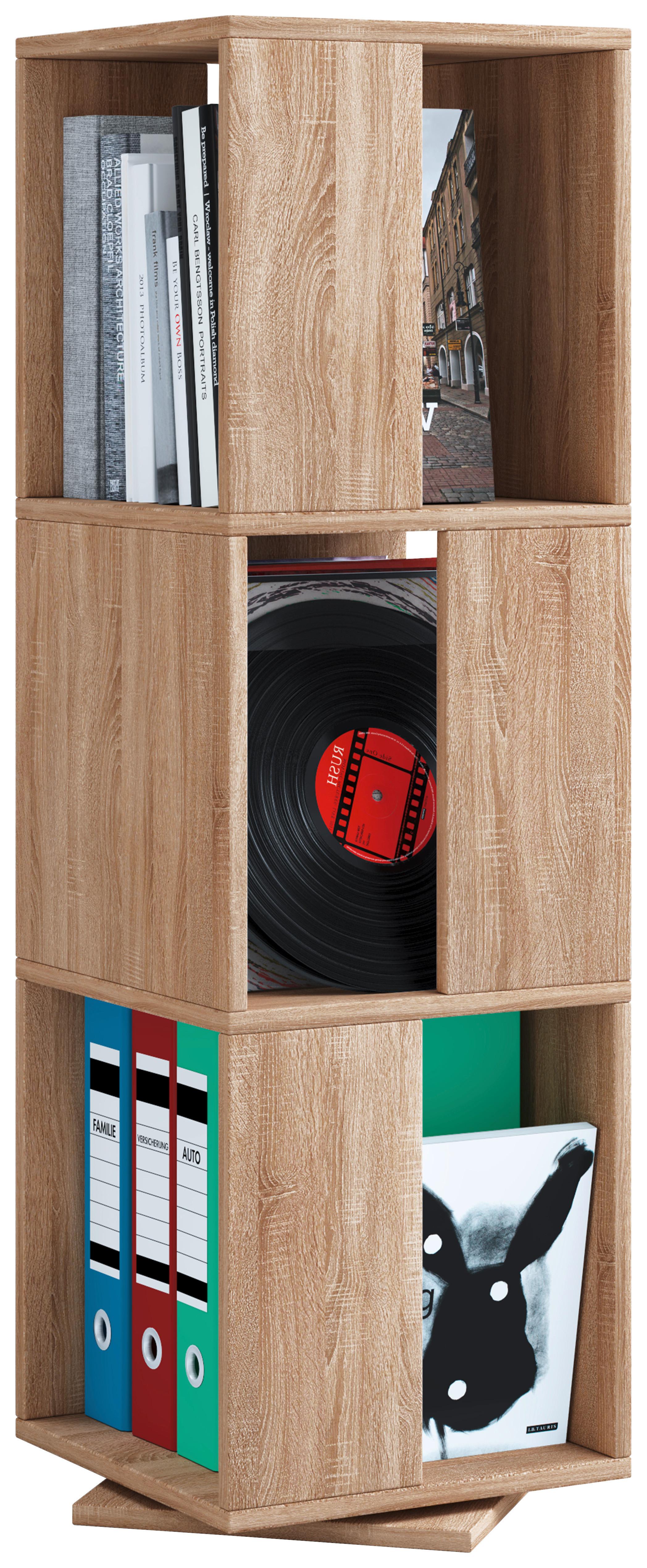 Standregal drehbar Stifta XL B: 34 cm Sonoma Eiche Dekor