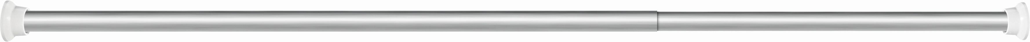 Duschvorhangstange Silber Ausziehbar L: 125-220 Cm