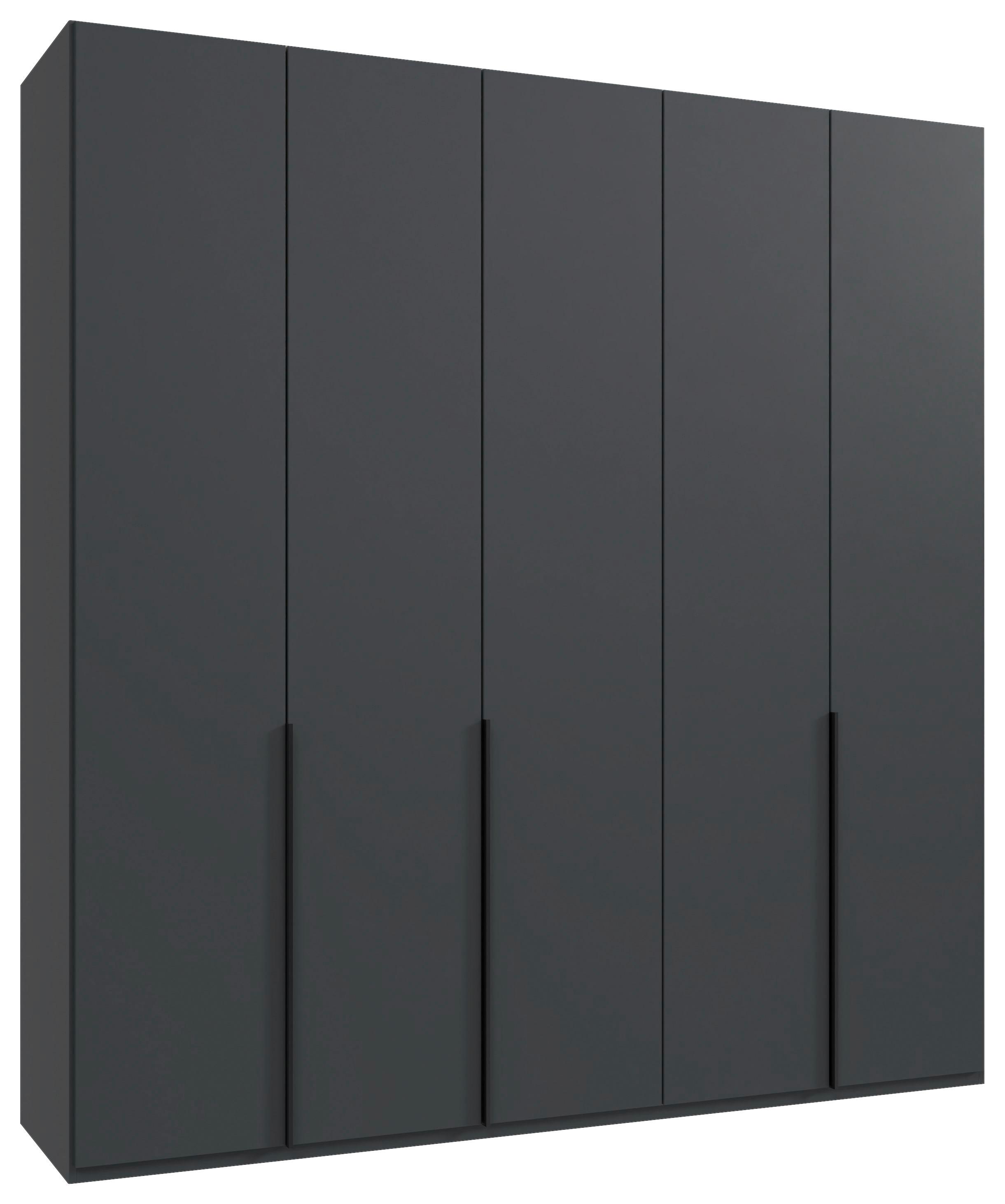 Drehtürenschrank New York Graphitfarben B:225cm