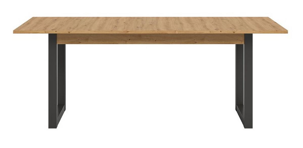 Esstisch Seattle Az Dek. Artisan, B: 150-190 cm - Anthrazit/Eiche Artisan, KONVENTIONELL, Holzwerkstoff (150-190cm) - MID.YOU