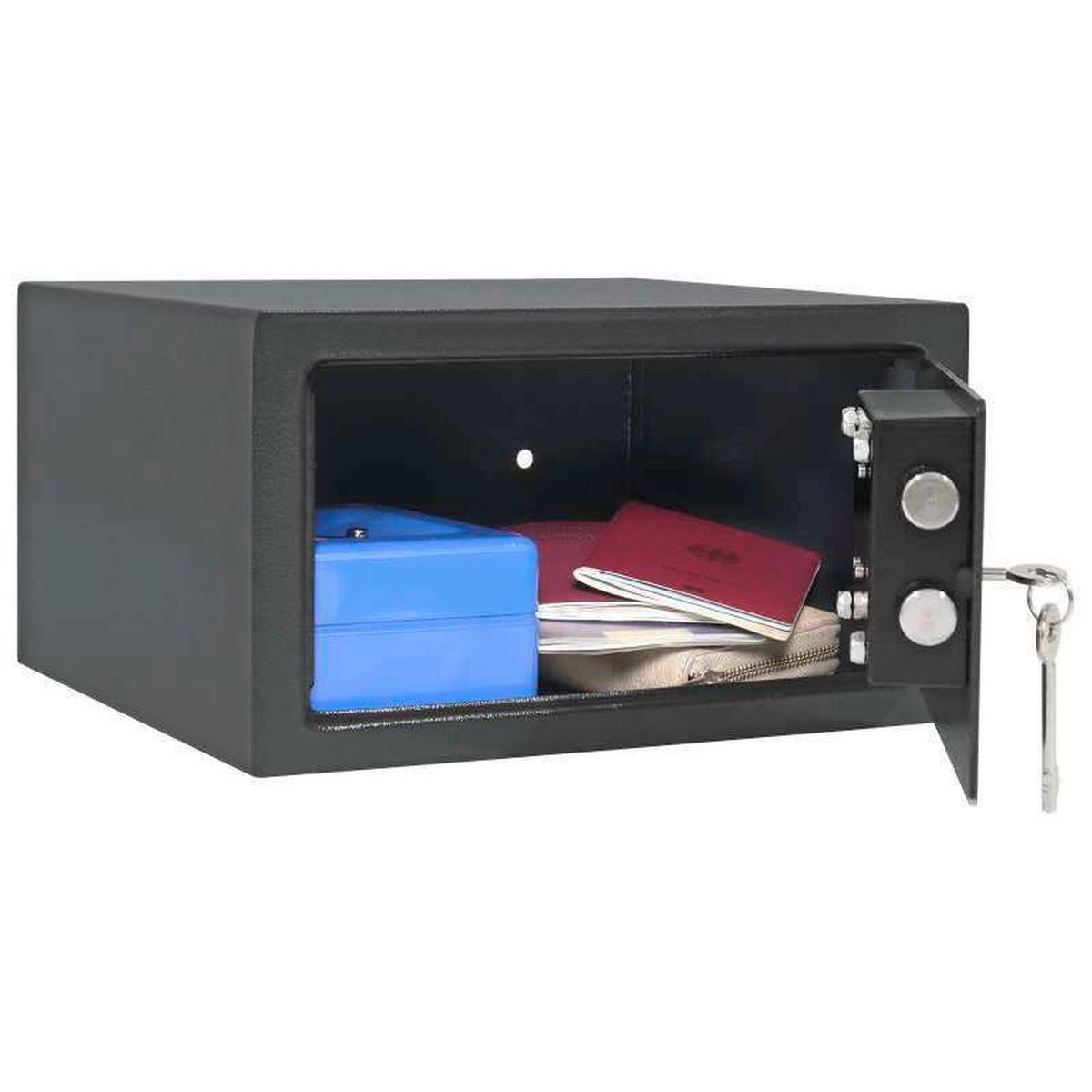 Tresor Jupiter2 - Anthrazit, KONVENTIONELL, Metall (31/17/28cm) - ROTTNER