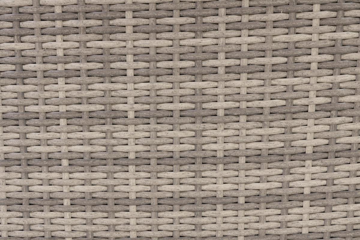 Gartensessel verstellbar Amelia Stahl, Kunststoff - Dunkelgrau, MODERN, Kunststoff/Textil - Beldano