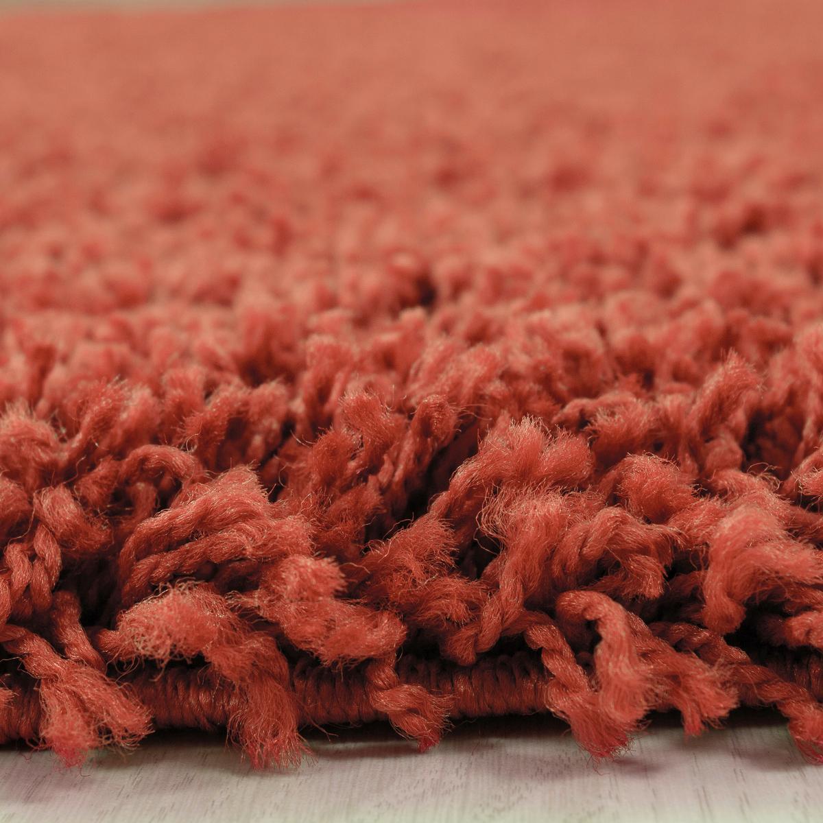 Hochflor Teppich Terra Cotta Life 120x170 cm - Terracotta, KONVENTIONELL, Textil (120/170cm) - Novel