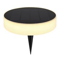 SOLARLEUCHTE 36417 - Opal/Schwarz, Design, Kunststoff (15.3/15.3/56.1cm) - Globo