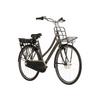 E-bike City Damen Hollandia Carry 28 Zoll 120km - Grau, Basics, Metall (180/70/100cm)