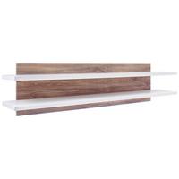 Wandboard Luzern B: 150 cm Weiß/Eichefarben - Eichefarben/Weiß, Design, Holzwerkstoff (150/35/26cm) - Livetastic