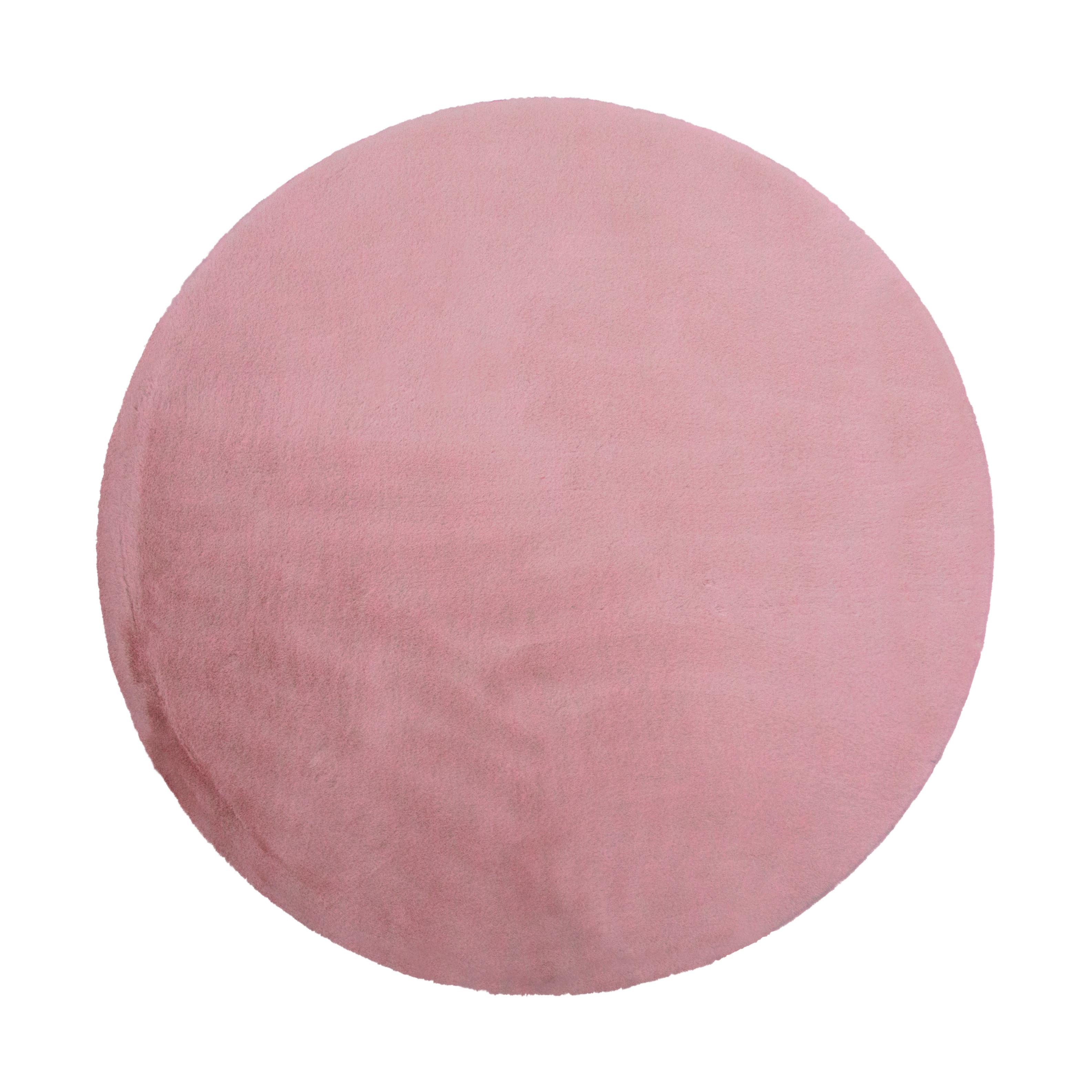 UMELÁ KOŽUŠINA CAROLINE 5 - hnedofialová, Modern, textil (120cm) - Mömax