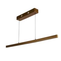 LED-Pendelleuchte 30228go - Goldfarben, Basics, Metall (10/7,5/101.5cm)