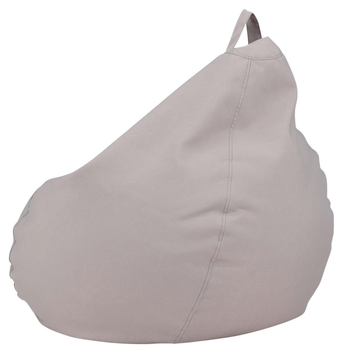 Outdoorsitzsack Bago - Beige, KONVENTIONELL, Textil (90/110/90cm) - Gardenson