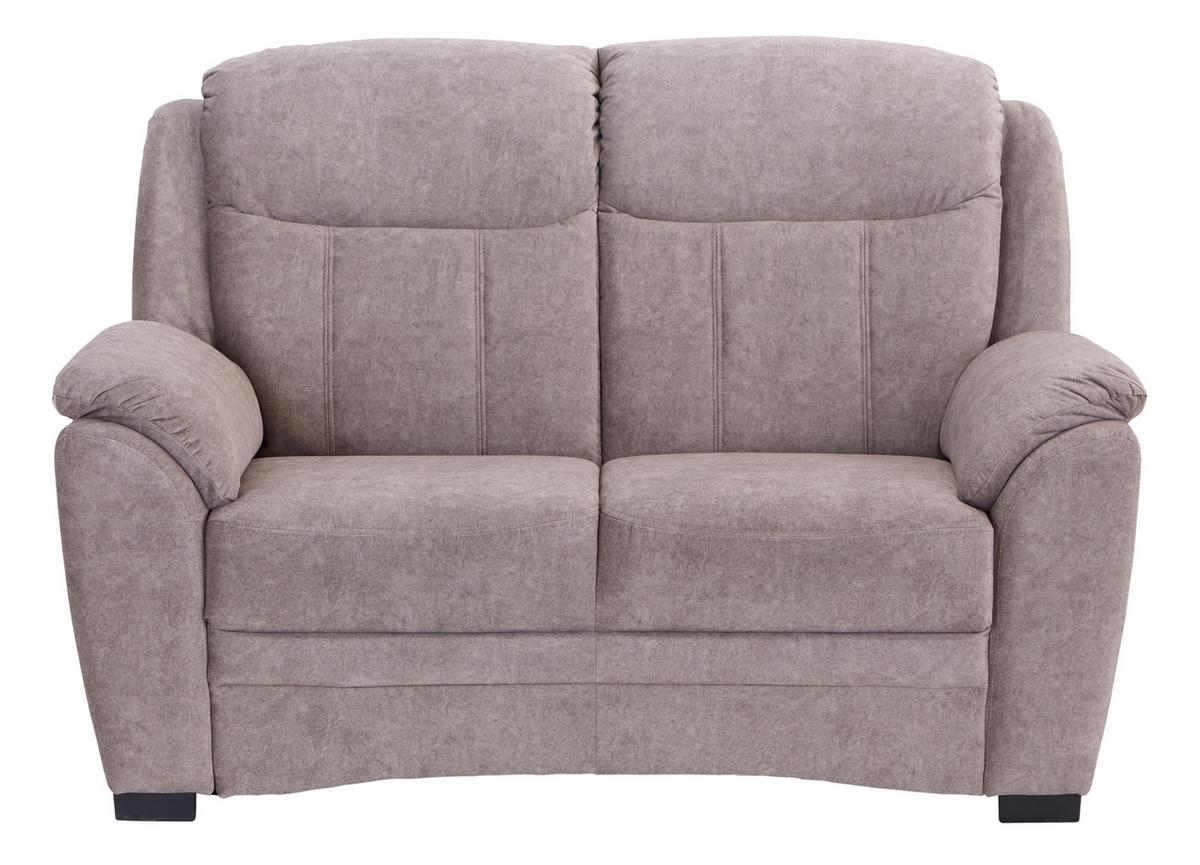 2-üléses Kanapé Bruno Ii - világosbarna/homok, Modern, textil (142/99/99cm)