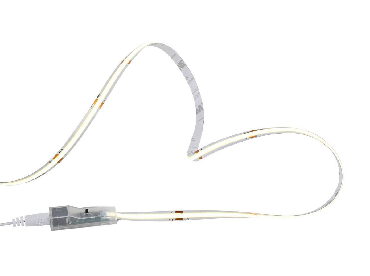 LED PÁSKA HOCH - bílá, Moderní, plast (500cm) - Mömax