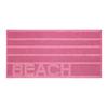 Strandtuch Beach - Rosa, MODERN, Textil (75/150cm) - Luca Bessoni