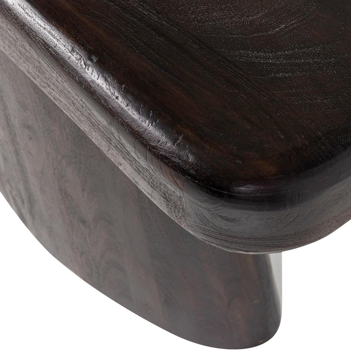 Beistelltisch Amco Schwarz B: 120 cm - Schwarz, Design, Holz (120/40/76cm) - Livetastic