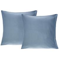 Díszpárnahuzat Vicky 2 Részes Kb. 40/40cm - kék, Konventionell, textil (40/40cm) - Ele