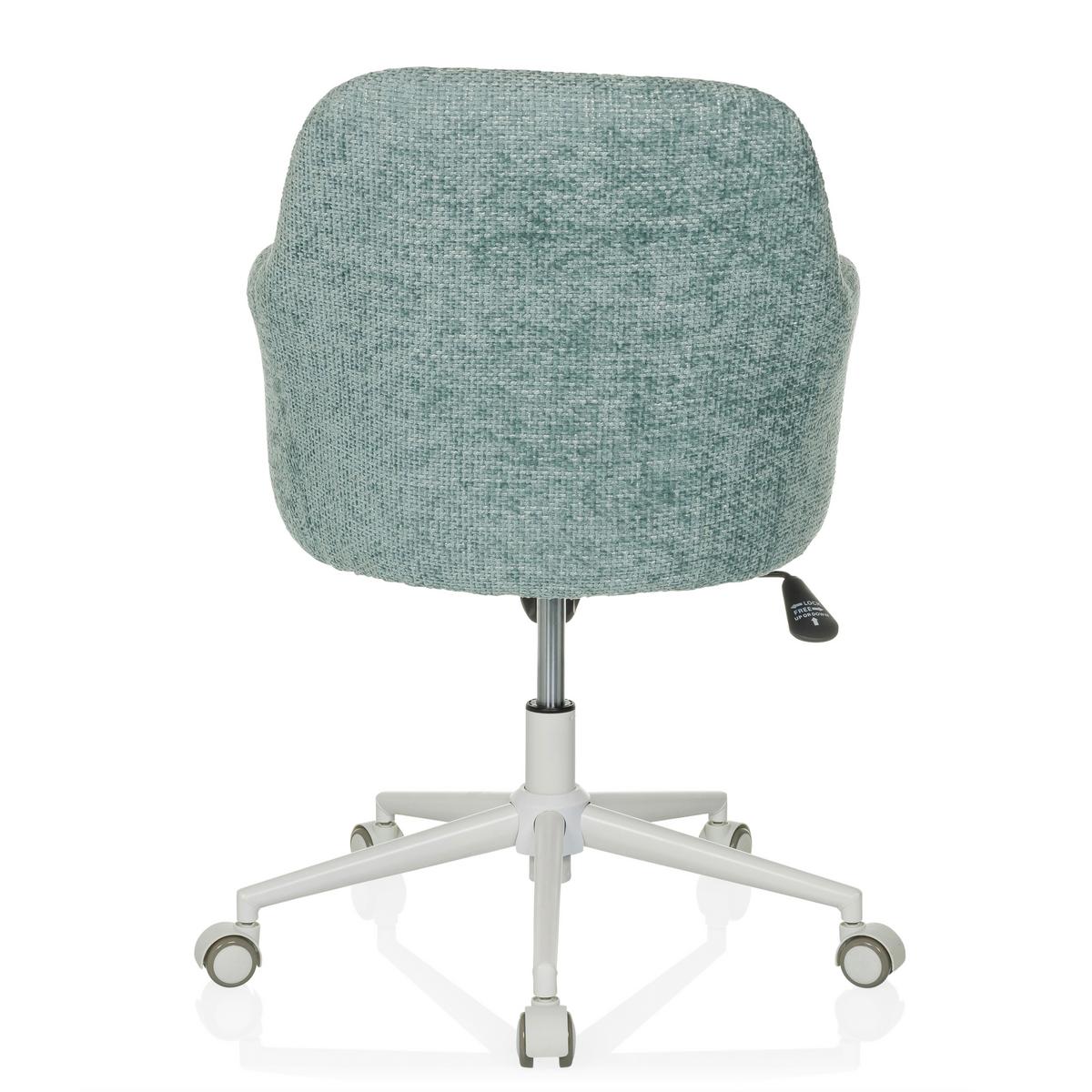 Drehstuhl Solao Home Mintgrau B: 58 cm - Mintgrau/Weiß, MODERN, Textil/Metall (58/78/60cm) - MID.YOU