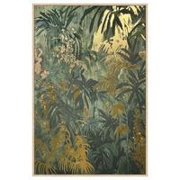 Obraz na plátně LOTTE, 60X90cm - zelená/přírodní barvy, Moderní, kompozitní dřevo/textil (60/90cm) - Mömax