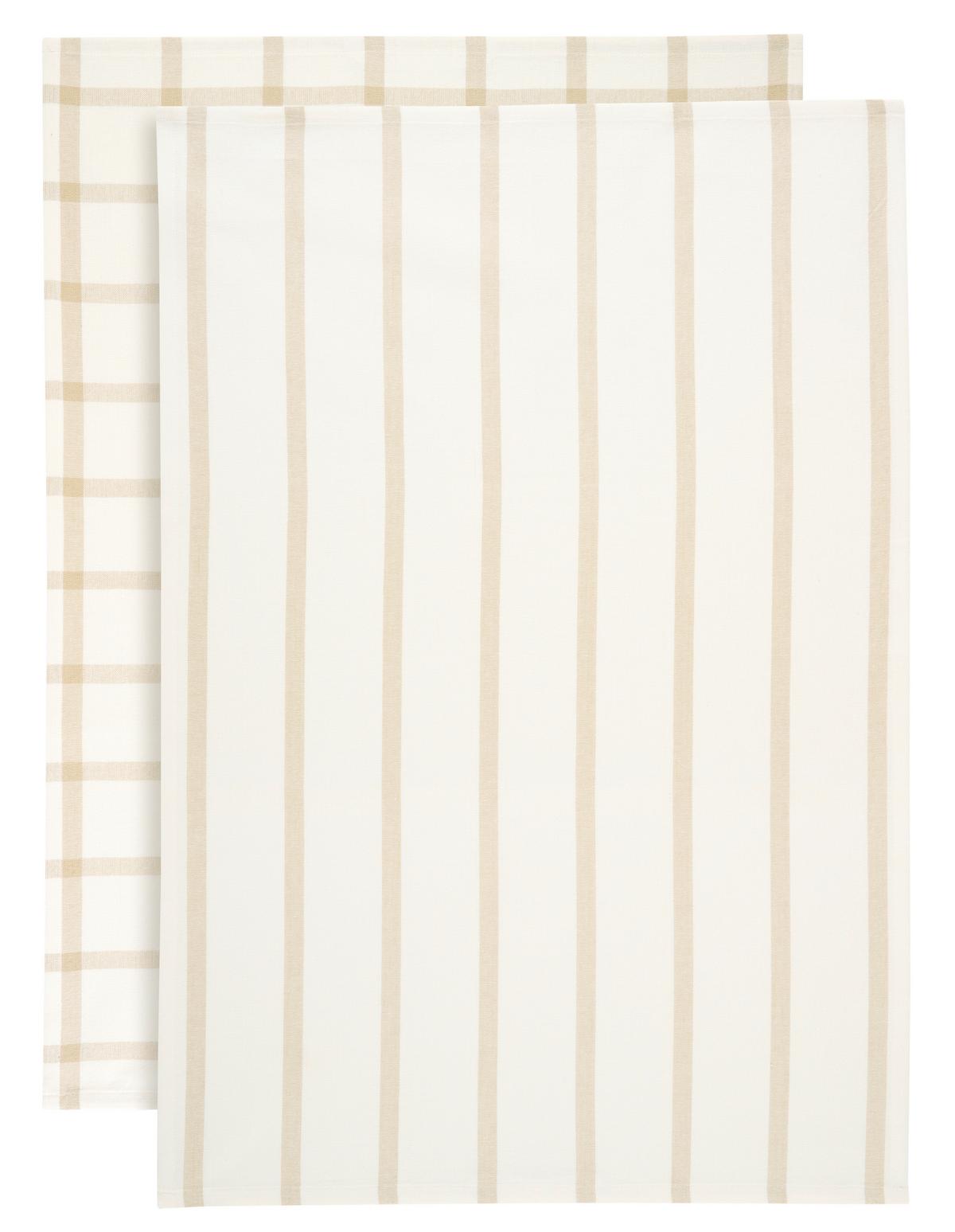 SADA UTIEROK NA RIAD EMMA - biela/béžová, Konventionell, textil (50/70cm) - Mömax